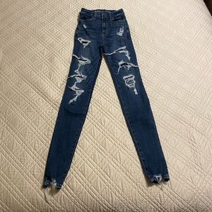 American Eagle Girls Skinny Jeans Sz 00